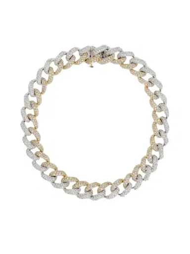 SHAY Essential 18-karat Yellow And White Gold Diamond Bracelet | Thumbnail 1 SHAY Essential 18-karat Yellow And White Gold Diamond Bracelet | Thumbnail 1