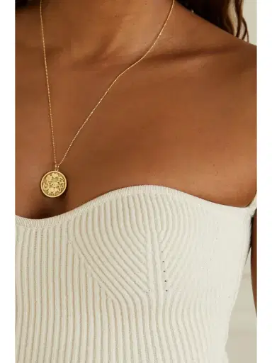 Jennifer Meyer Good Luck 18-karat Gold Diamond Necklace | Thumbnail 5