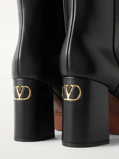 Valentino Garavani 90 Leather Knee Boots | Thumbnail 4 Valentino Garavani 90 Leather Knee Boots | Thumbnail 4