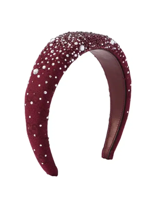 Ruth Crystal-embellished Padded Cotton-blend Jacquard Headband
