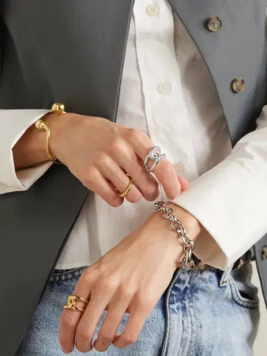 LIÉ STUDIO The Agnes Silver Ring | Thumbnail 5 LIÉ STUDIO The Agnes Silver Ring | Thumbnail 5