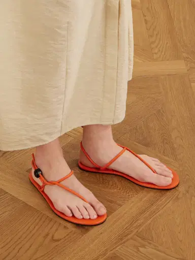 Jamie Haller The String Theory Leather Thong Sandals | Thumbnail 2