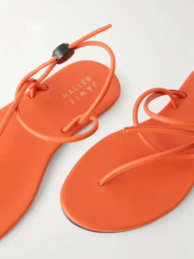 Jamie Haller The String Theory Leather Thong Sandals | Thumbnail 5