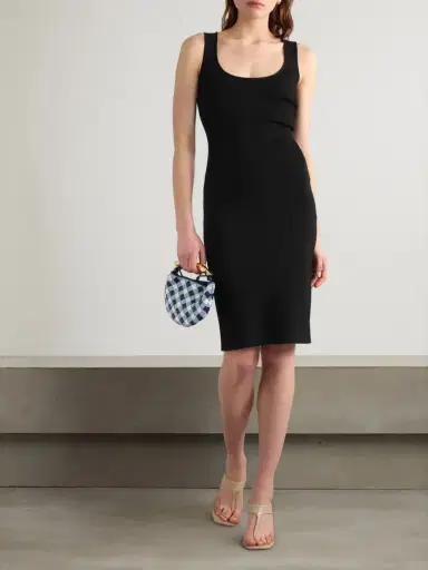 Bottega Veneta Chain-embellished Ribbed-knit Dress | Thumbnail 2