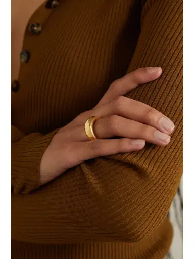 LIÉ STUDIO The Anna Gold-plated Ring | Thumbnail 2 LIÉ STUDIO The Anna Gold-plated Ring | Thumbnail 2
