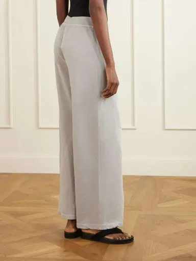 James Perse Cotton-terry Wide-leg Track Pants | Thumbnail 4