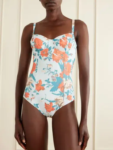 Erdem Floral-print Swimsuit | Thumbnail 2 Erdem Floral-print Swimsuit | Thumbnail 2
