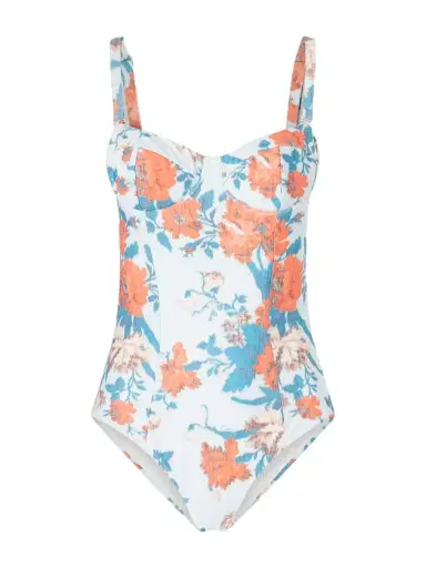 Erdem Floral-print Swimsuit | Thumbnail 1 Erdem Floral-print Swimsuit | Thumbnail 1