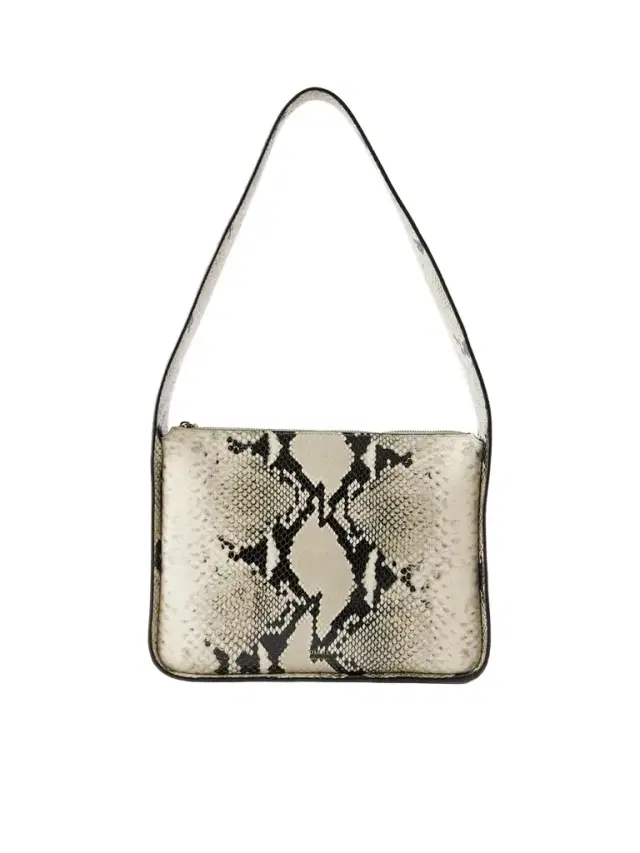 Lori Snake-effect Leather Shoulder Bag