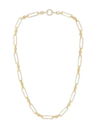 David Yurman Lexington 18-karat Gold Diamond Necklace | Thumbnail 1 David Yurman Lexington 18-karat Gold Diamond Necklace | Thumbnail 1