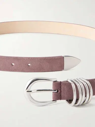 Déhanche 2.5 Cm Hollyhock Suede Belt | Thumbnail 3 Déhanche 2.5 Cm Hollyhock Suede Belt | Thumbnail 3