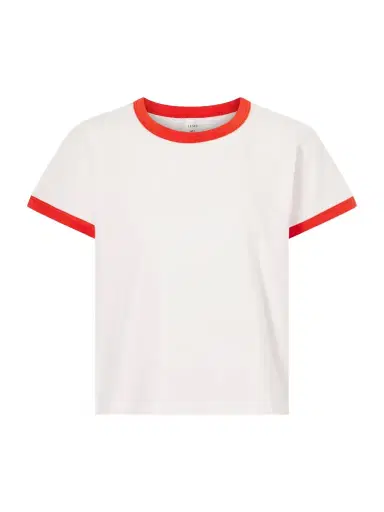 LESET Margo Cotton-jersey T-shirt | Thumbnail 1 LESET Margo Cotton-jersey T-shirt | Thumbnail 1