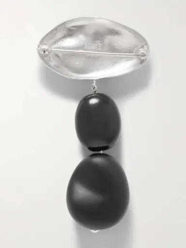 AGMES Tess Sterling Silver Onyx Brooch | Thumbnail 3 AGMES Tess Sterling Silver Onyx Brooch | Thumbnail 3