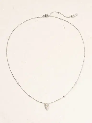Messika Fiery 18-karat White Gold Diamond Necklace | Thumbnail 4