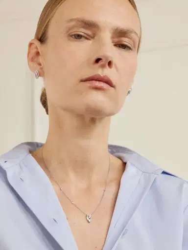 Messika Fiery 18-karat White Gold Diamond Necklace | Thumbnail 5