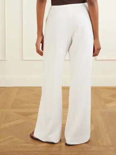 LESET Arielle Crepe Wide-leg Pants | Thumbnail 4 LESET Arielle Crepe Wide-leg Pants | Thumbnail 4