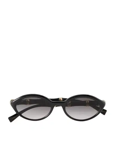 Gucci Eyewear Bamboopop Round-frame Acetate Sunglasses | Thumbnail 1
