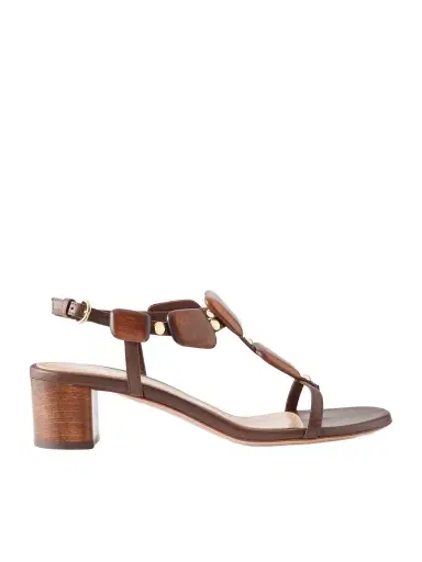 Gianvito Rossi Munduk 45 Appliquéd Studded Leather Thong Sandals | Thumbnail 1 Gianvito Rossi Munduk 45 Appliquéd Studded Leather Thong Sandals | Thumbnail 1
