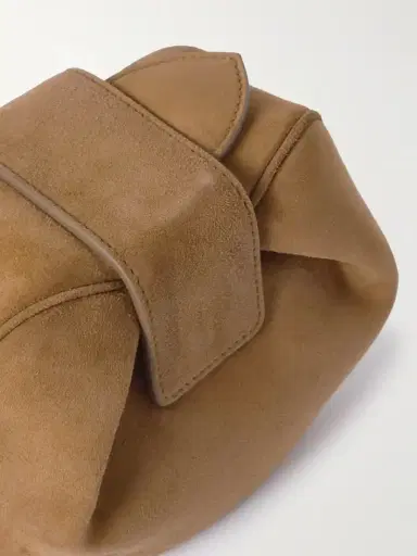 Gabriela Hearst Soft Demi Suede Clutch | Thumbnail 4