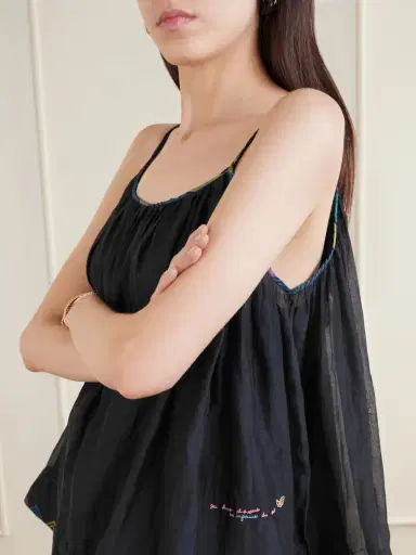 Eka Gladioli Printed Cotton And Silk-blend Top | Thumbnail 4 Eka Gladioli Printed Cotton And Silk-blend Top | Thumbnail 4