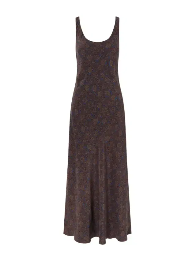 Printed Silk-crepe Maxi Dress