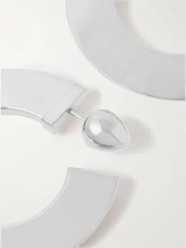 Alaïa tone Hoop Earrings | Thumbnail 3