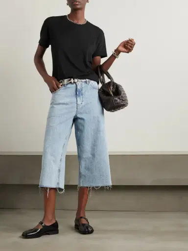 ÉTERNE Boyfriend Cotton And Modal-blend Jersey T-shirt | Thumbnail 2
