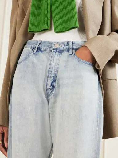 Auralee Distressed Wide-leg Jeans | Thumbnail 5