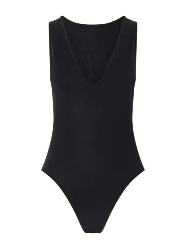 Loulou de Saison Gianna U-neck One-piece | Thumbnail 1 Loulou de Saison Gianna U-neck One-piece | Thumbnail 1