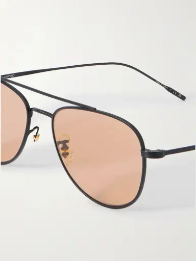 Oliver Peoples Aviator-style Metal Sunglasses | Thumbnail 4 Oliver Peoples Aviator-style Metal Sunglasses | Thumbnail 4