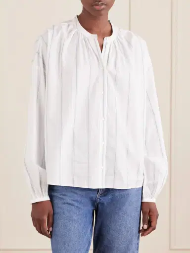 SKALL Cilla Striped Organic Cotton Shirt | Thumbnail 3 SKALL Cilla Striped Organic Cotton Shirt | Thumbnail 3