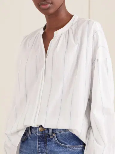 SKALL Cilla Striped Organic Cotton Shirt | Thumbnail 5 SKALL Cilla Striped Organic Cotton Shirt | Thumbnail 5