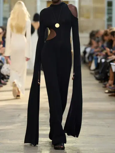 Gabriela Hearst Daya Hooded Cutout Silk Maxi Dress | Thumbnail 5 Gabriela Hearst Daya Hooded Cutout Silk Maxi Dress | Thumbnail 5