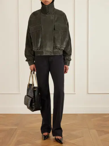 Saint Laurent Niki Small Crinkled-leather Tote | Thumbnail 2 Saint Laurent Niki Small Crinkled-leather Tote | Thumbnail 2