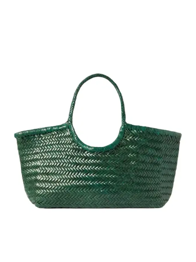 Nantucket Large Woven Leather Tote Nantucket Large Woven Leather Tote