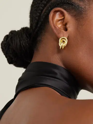 LIÉ STUDIO The Vera Gold Vermeil Earrings | Thumbnail 2 LIÉ STUDIO The Vera Gold Vermeil Earrings | Thumbnail 2