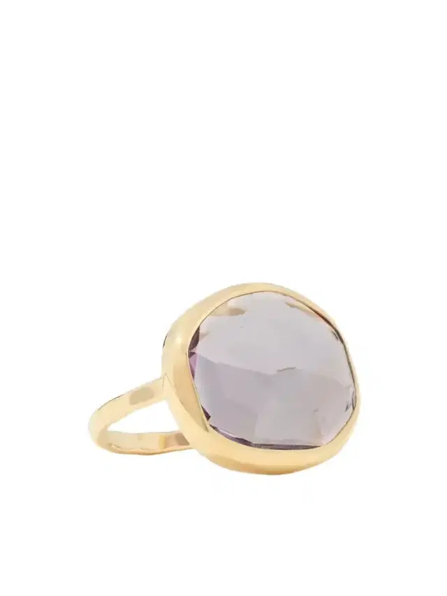 Melissa Joy Manning 14-karat Recycled Gold Amethyst Ring