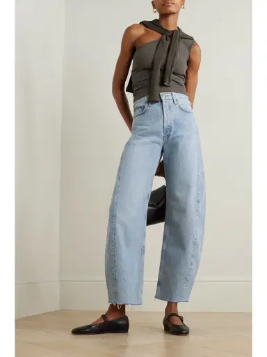 AGOLDE Luna High-rise Tapered Organic Jeans | Thumbnail 2 AGOLDE Luna High-rise Tapered Organic Jeans | Thumbnail 2