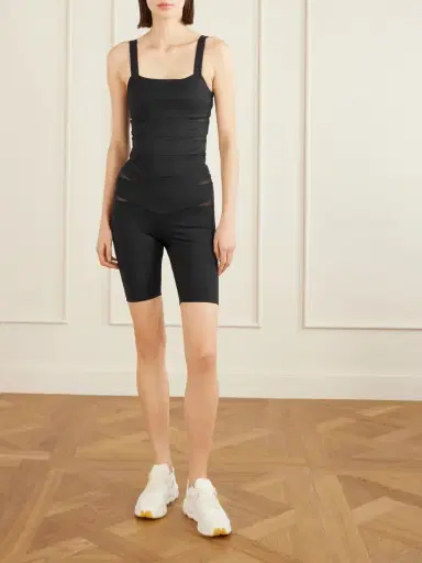 Eres Morgan Mesh-paneled Stretch-jersey Tank | Thumbnail 2 Eres Morgan Mesh-paneled Stretch-jersey Tank | Thumbnail 2