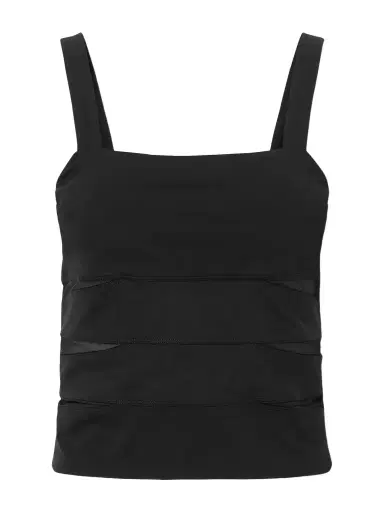 Eres Morgan Mesh-paneled Stretch-jersey Tank | Thumbnail 1 Eres Morgan Mesh-paneled Stretch-jersey Tank | Thumbnail 1