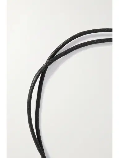 Alighieri + Net Sustain The Mini Link Of Wanderlust Gold-plated Cord Necklace | Thumbnail 3