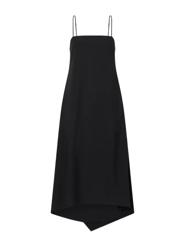 Drape Back Recycled Satin Midi Dress
