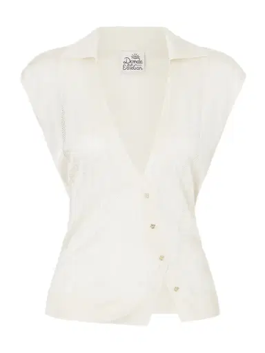 Donde Esteban Guayabera Stretch-knit Coverup | Thumbnail 1 Donde Esteban Guayabera Stretch-knit Coverup | Thumbnail 1