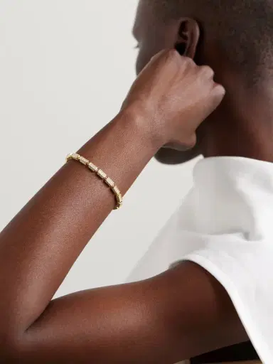 Suzanne Kalan 18-karat Gold Diamond Bracelet | Thumbnail 2