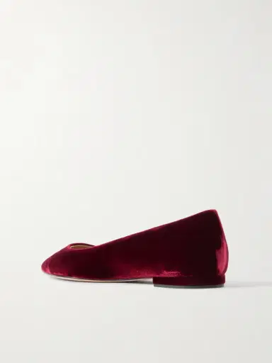 Gianvito Rossi Velvet Point-toe Flats | Thumbnail 3 Gianvito Rossi Velvet Point-toe Flats | Thumbnail 3