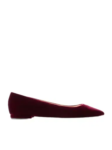 Gianvito Rossi Velvet Point-toe Flats | Thumbnail 1 Gianvito Rossi Velvet Point-toe Flats | Thumbnail 1