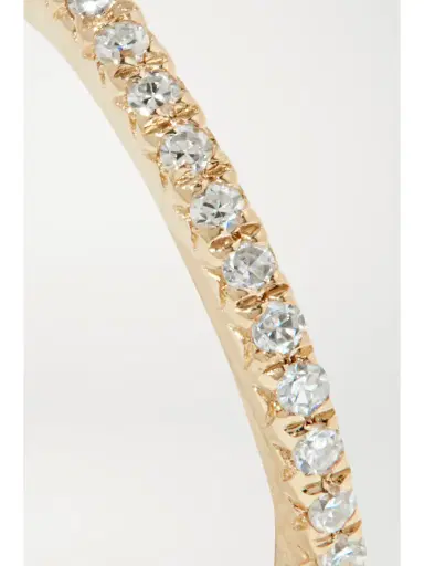 STONE AND STRAND Gold Diamond Ear Cuff | Thumbnail 5 STONE AND STRAND Gold Diamond Ear Cuff | Thumbnail 5