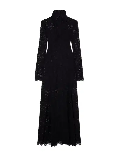 Rabanne Layered Lace Maxi Dress | Thumbnail 1 Rabanne Layered Lace Maxi Dress | Thumbnail 1