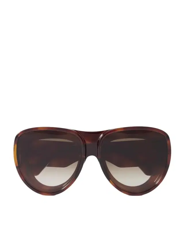 + Paula's Ibiza Oversized Aviator-style Tortoiseshell Acetate Sunglasses