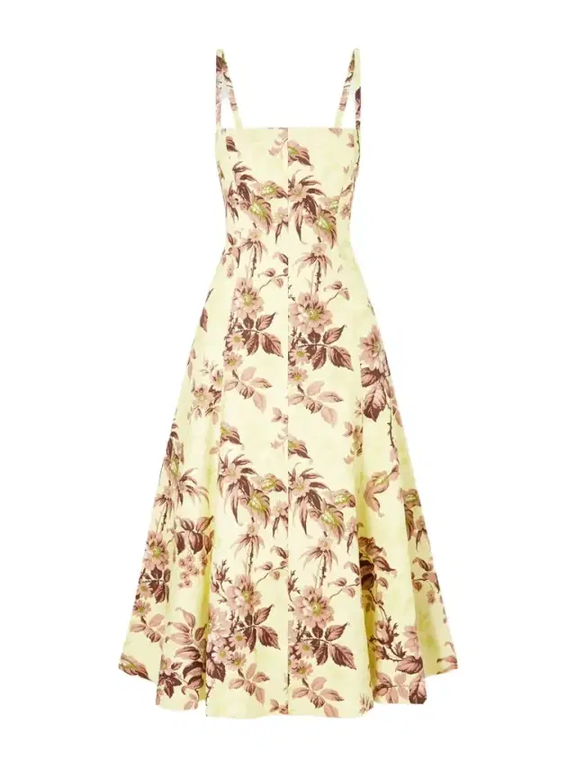 Gimlet Floral-print Linen Dress